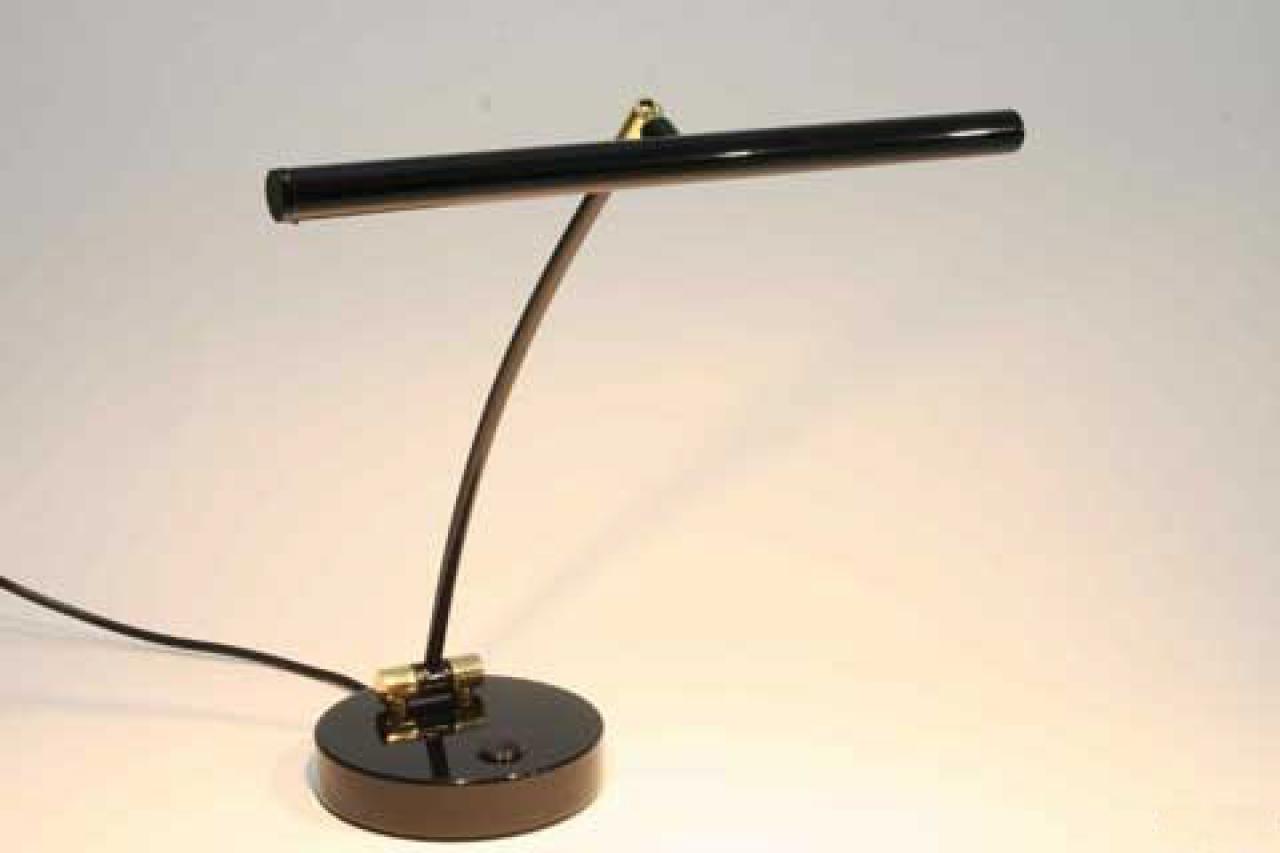 lampe LED pour piano droit NOIR Rouen Piano