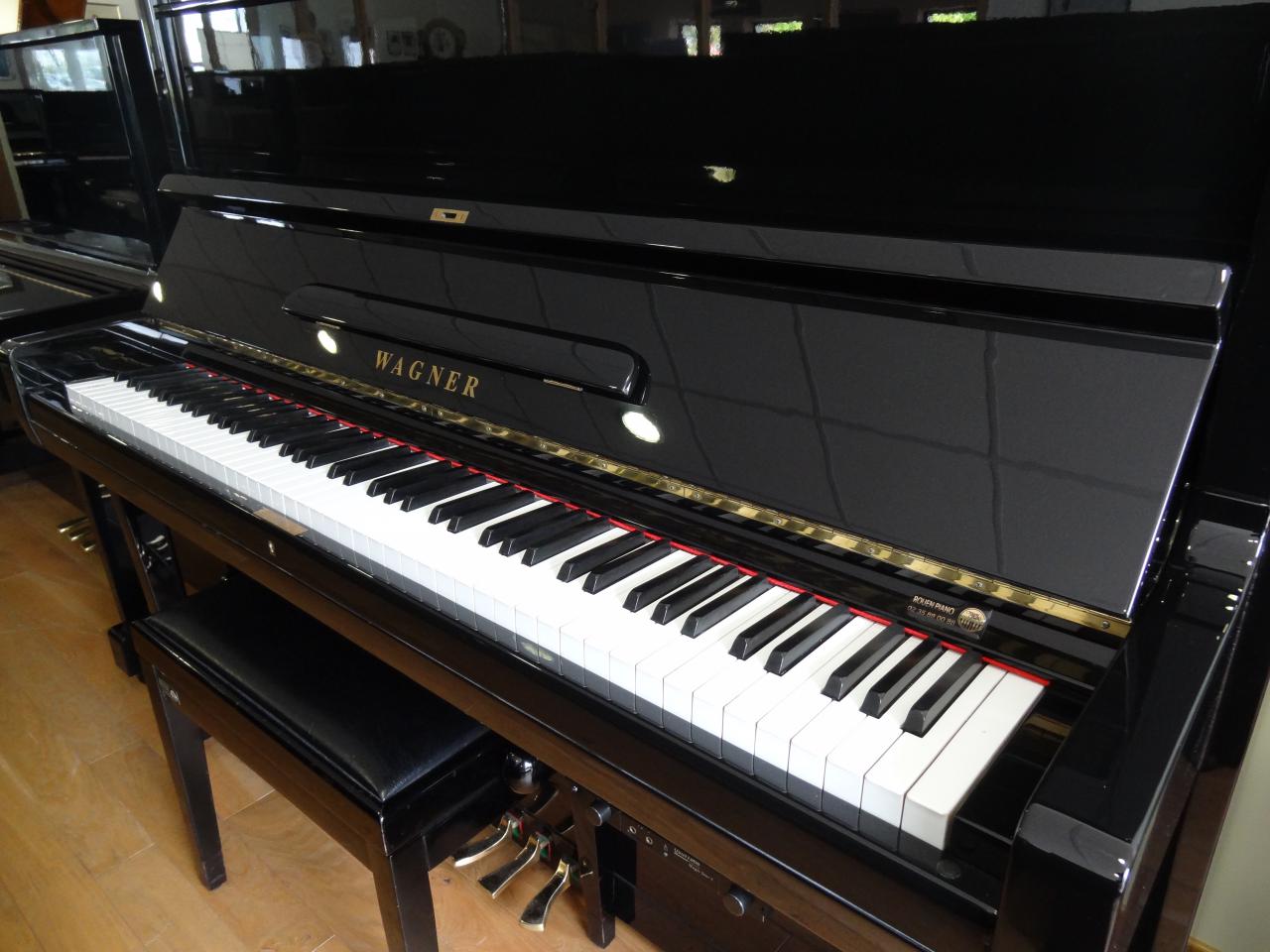 Piano WAGNER W280 Silent noir brillant Acheter un piano Rouen (76